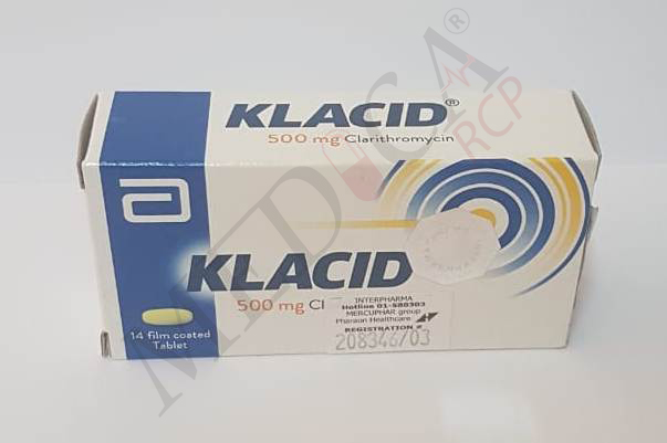 Klacid Tablets 500mg°